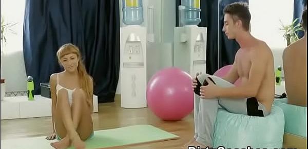  Sports Trainer Fucking Enticing Teen